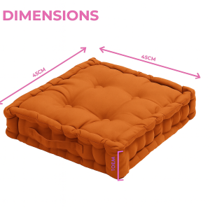 Versatile booster cushions Filled Pillows & Cushions – Seating Soft, Supportive & Comfortable (75 x 50 cm)